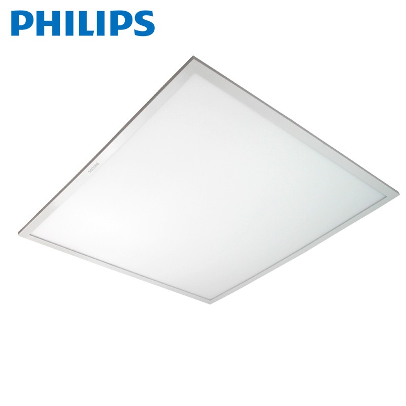 飞利浦（PHILIPS）格栅灯600*600办公室集成吊顶嵌入式led平板灯商场厂房铝扣板灯盘 597*597 白光6500k 龙骨/悬吊