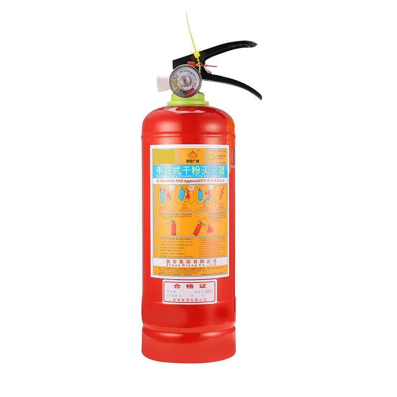浙安广消 干粉灭火器8公斤  mfz/abc8