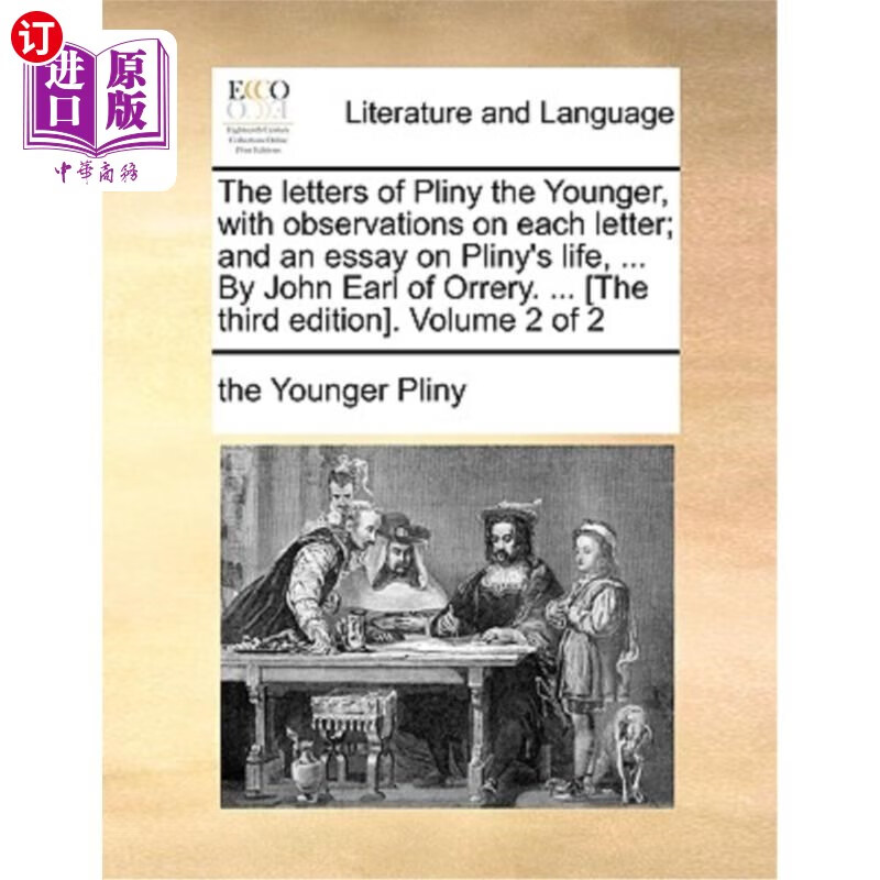 the younger, with observations on each letter; an 小普林尼的书信