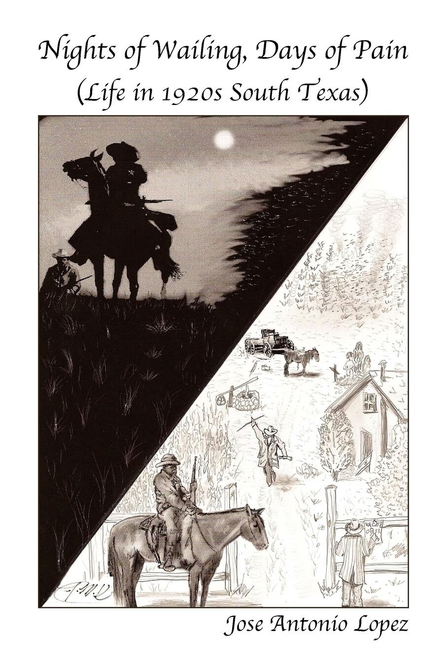 预售 按需印刷 nights of wailing, days of pain