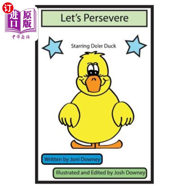 海外直订lets persevere 让我们坚持下去