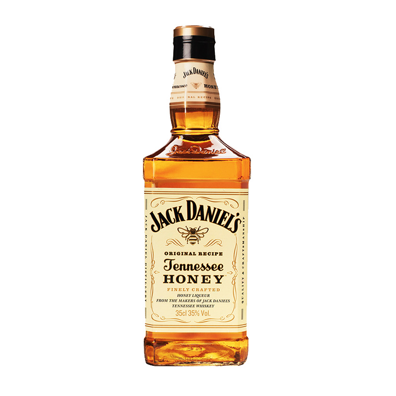 杰克丹尼 Jack Daniel`s）洋酒 美国田纳西州威士忌蜂蜜味力娇酒350ml