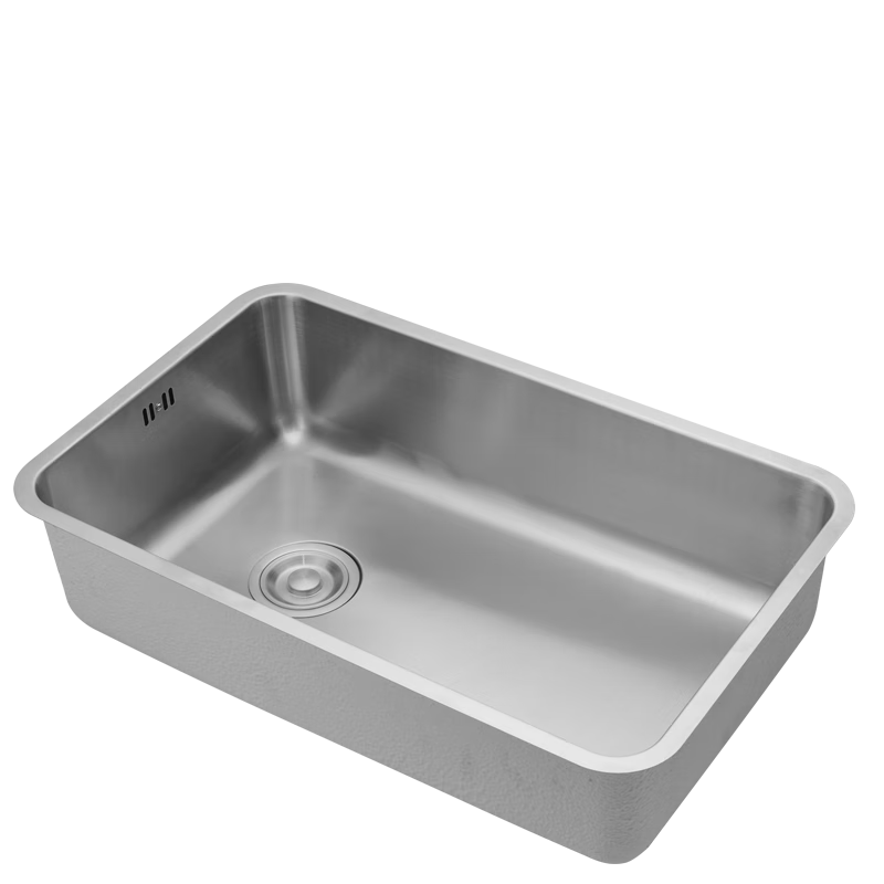 摩恩（MOEN）厨房水槽单槽304不锈钢洗菜盆单槽洗碗池配水龙头台上中下盆 700×430mm台下盆(不含龙头)