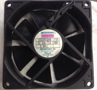 南韩 g9225x24b 24v 0.290a 9025 双滚珠 变频器散热风扇
