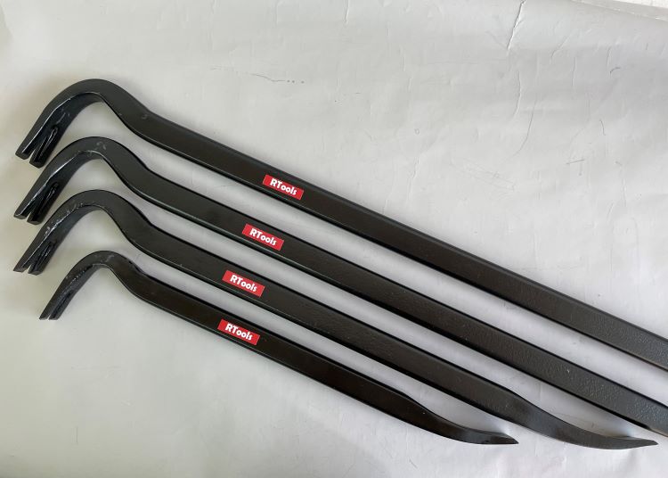 出口美加重型扁钢起钉器撬棒撬棍撬门开箱工具撬杠仓库工具 lw18( lw