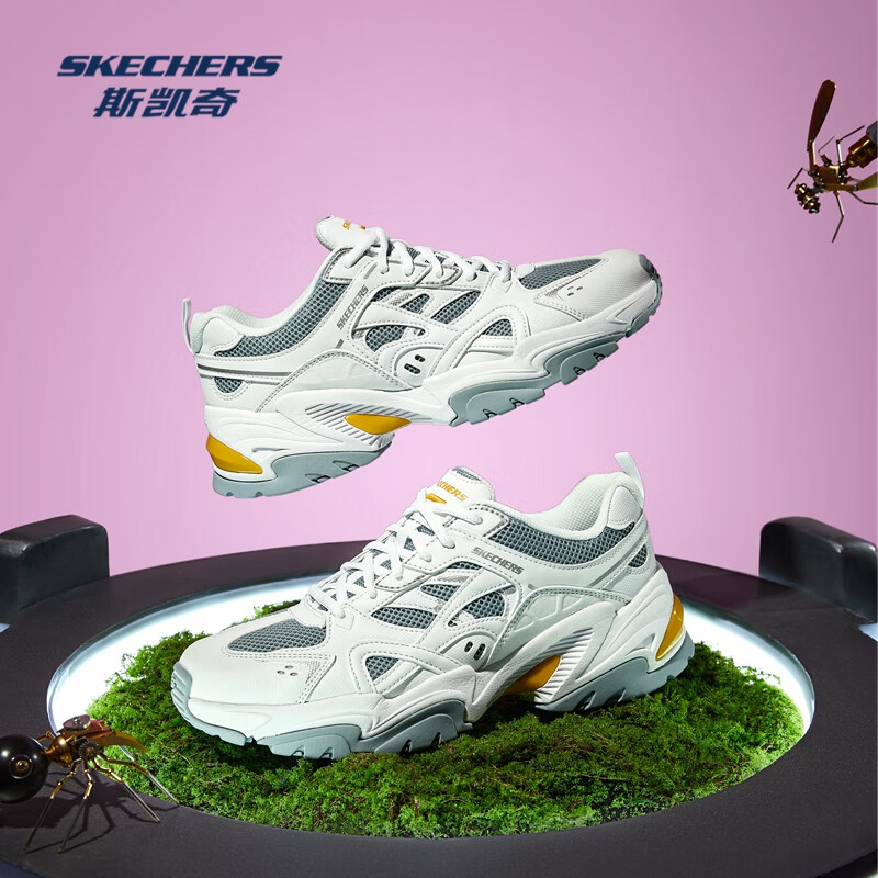 ˹���棨Skechers������Ь���������˶����и����ϵ�Ь�����ʰٴ��˶�Ь ��ɫ/���ɫ/WMLT 42