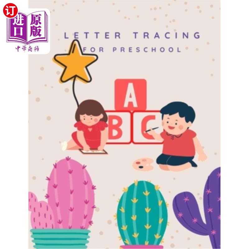 海外直订letter tracing for preschool abc: alphabet handwriting