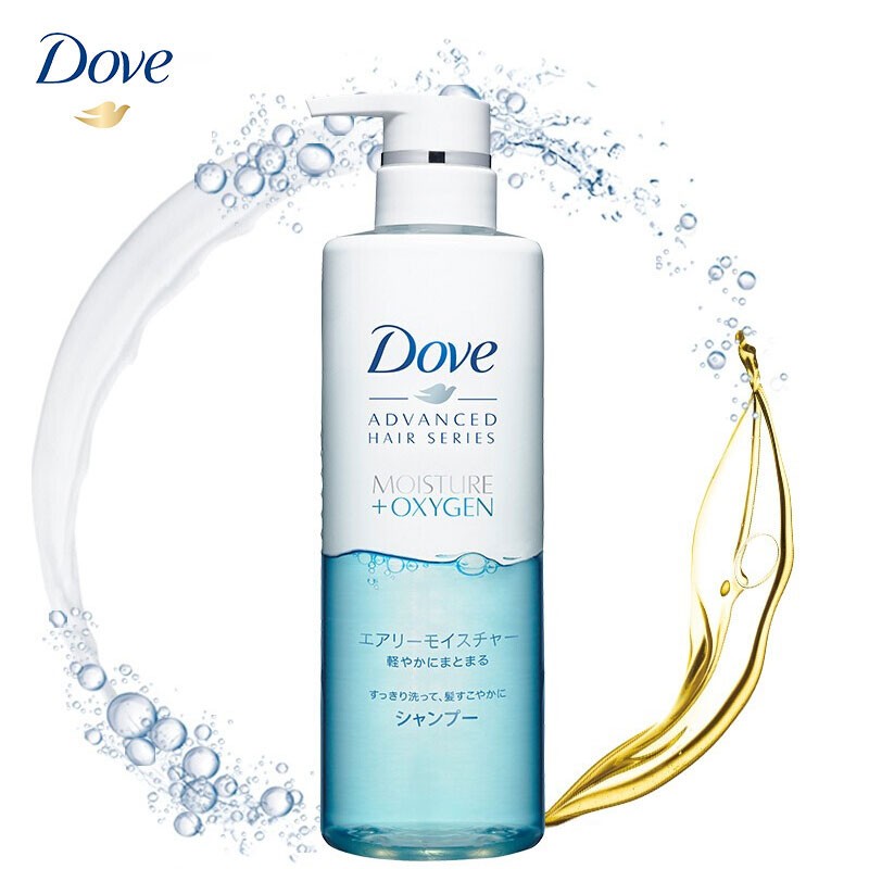 多芬(dove)洗发水 洗发露润发素 空气丰盈保湿滢润养护 洗发水【空气