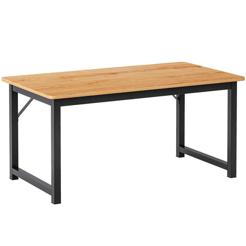 赛杉电脑桌台式家用电脑桌卧室桌子电脑桌笔记本办公电脑桌办公书桌学习桌 80-40-拉丝橡木【升级斜撑加固】不带椅子