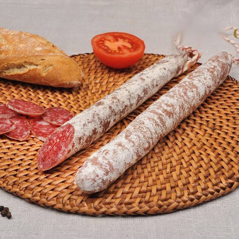 禾澹西班牙美食萨拉米风干发酵即食香肠配红酒披萨水果 176g 原味