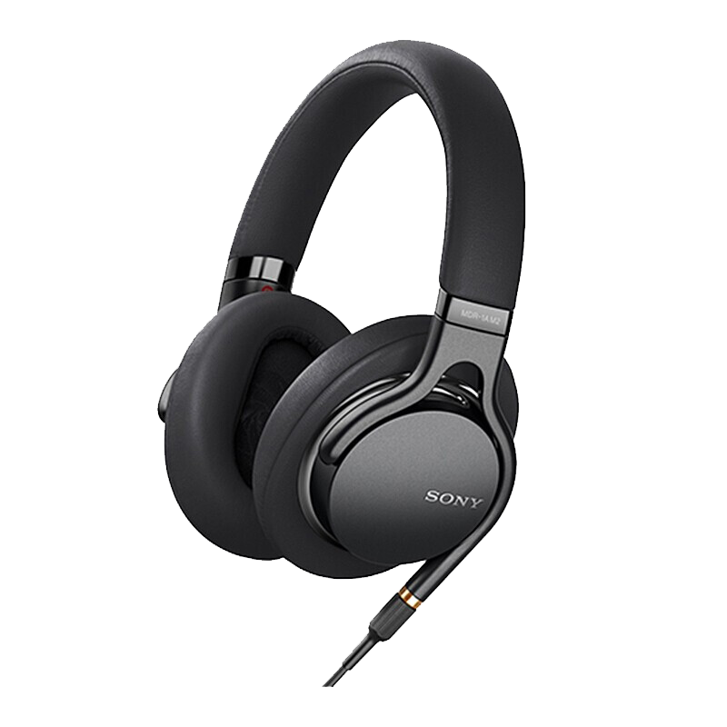 SONY 索尼 MDR-1AM2 耳罩式头戴式有线耳机 黑色