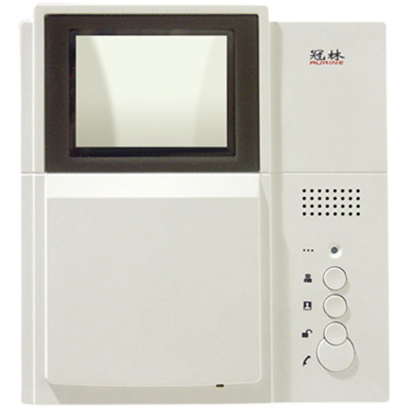 冠林可视对讲机室内机ah1-f3vc彩色ah1-f3v黑白室内机楼宇可视对讲