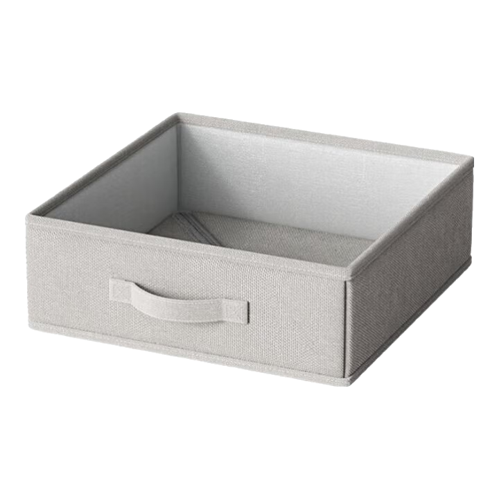 百草園內(nèi)衣收納盒帶蓋收納筐放內(nèi)褲襪子收納神器抽屜式衣柜置物收納箱 大號*1【收納6-8件T恤或內(nèi)衣】