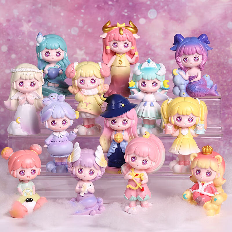 舞万花生日礼物十二星座盲盒摆件十二星座奇缘盲盒可爱女孩生日礼物