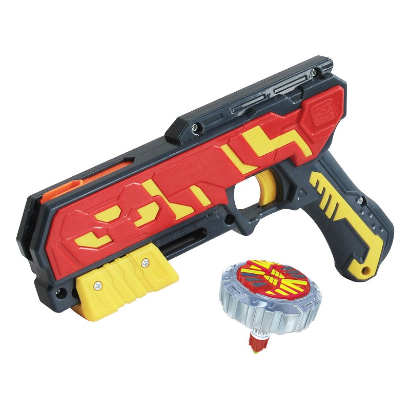 灵动创想魔幻陀螺4代六发转盘梦幻陀螺枪六核聚能引擎男孩女孩儿童