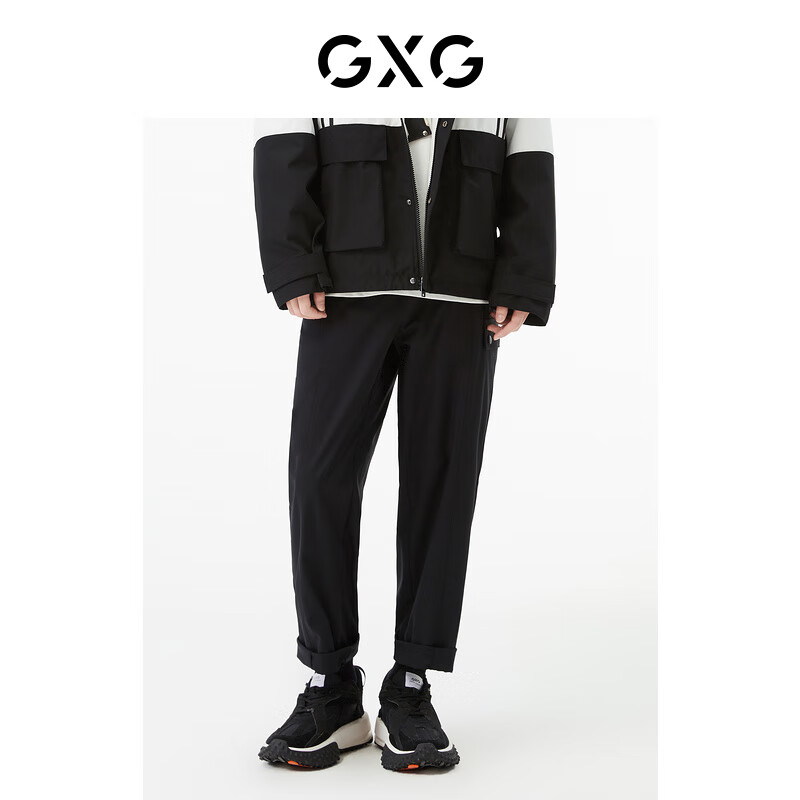 GXG男装 商场同款黑色工装长裤 22年秋季新款城市户外系列 黑色 175/L高性价比高么？