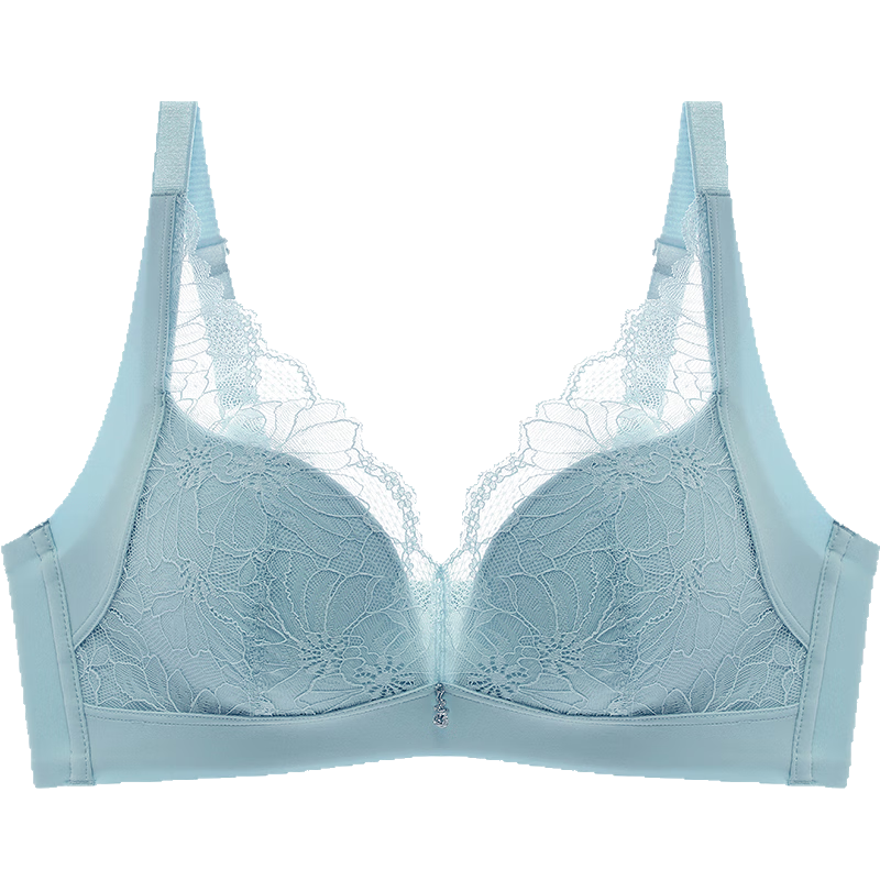 欧迪芬内衣女无钢圈文胸抗菌亲肤侧收副乳小胸聚拢胸罩女友礼物