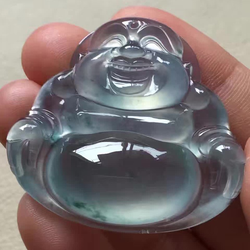 【付尾款】翡翠吊坠冰种翡翠玉佛观音挂件缅甸翡翠珠宝玉石玻璃种翡翠