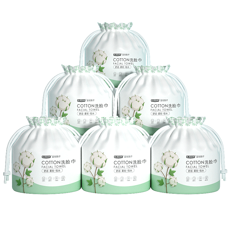 BLUEGUAN����һ����ϴ����80��*6��Ͳʽ ��ʪ���ý�������� ����жױë�� 89.8Ԫ��2��(��44.9Ԫ/��)