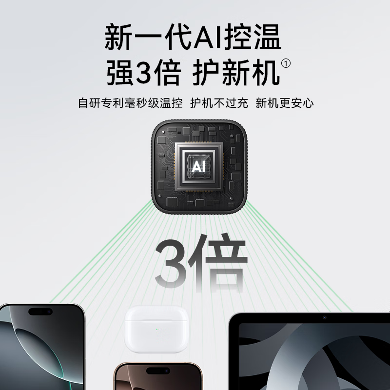 ANKER安克安心充【热销100W+】充电器35W/45W适配苹果17Air/iPhone17 Pro快充华为小米PD氮化镓充电头 【专充苹果16全系】35W头+双C线1.8米套装黑