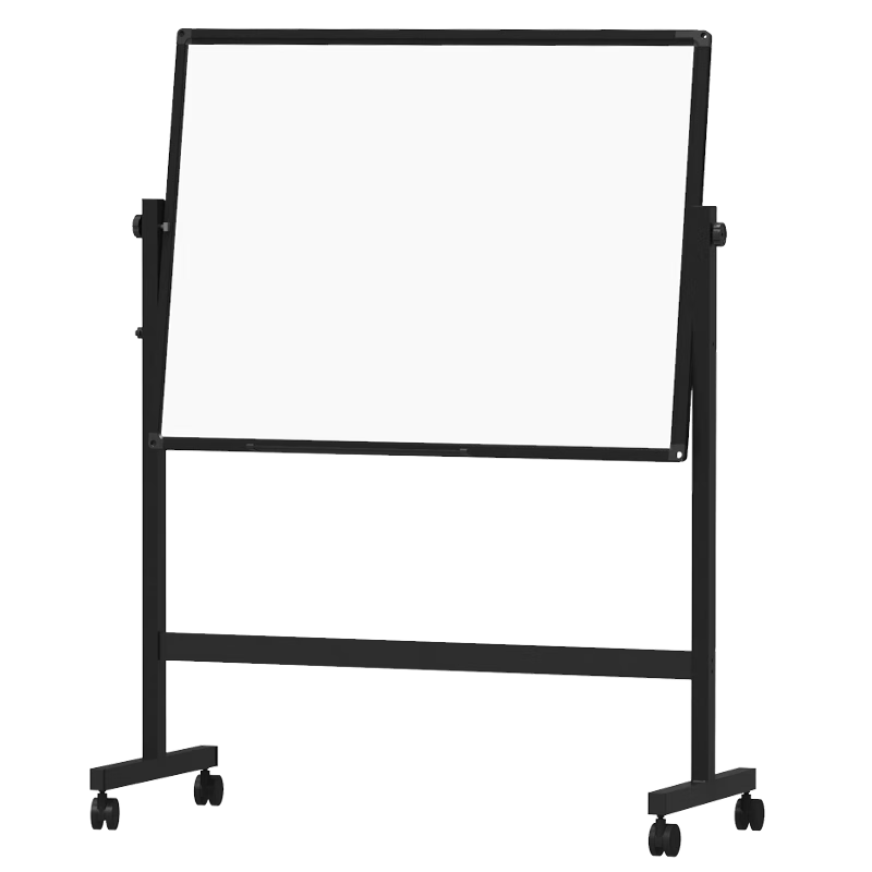 BBNEW60*90cm白板-双面书写移动可升降翻转儿童办公家用教学培训书写板评测