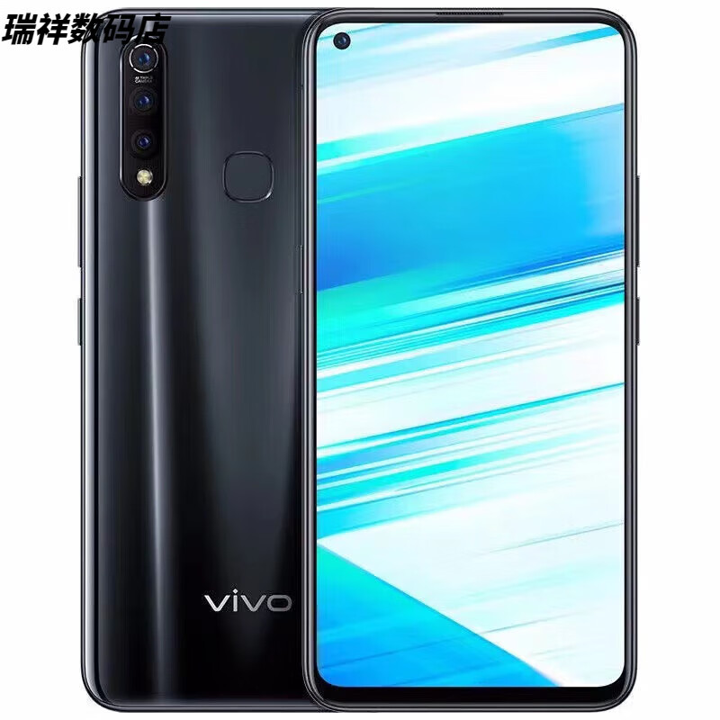 vivoz5x 通骁龙710智慧四摄5000毫安电池学生智能手机 极夜黑升级版