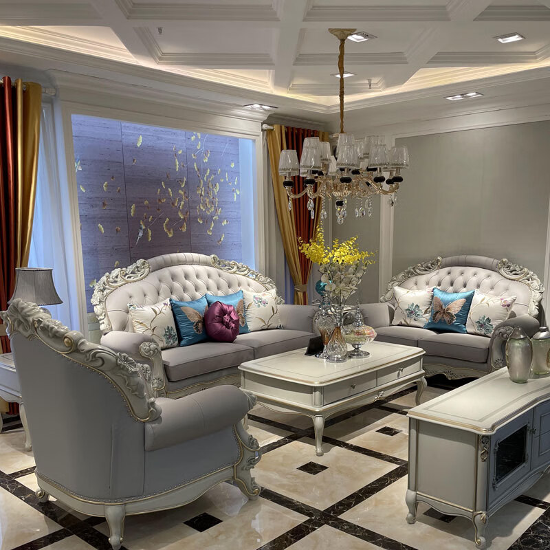 2025年欧式沙发品牌排名前十名，这10款真皮雕花+实木框架绝了