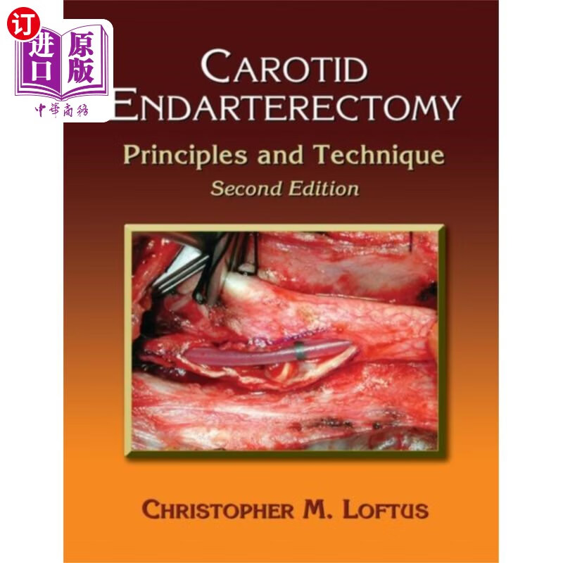 海外直订医药图书carotid endarterectomy 颈动脉内膜切除术