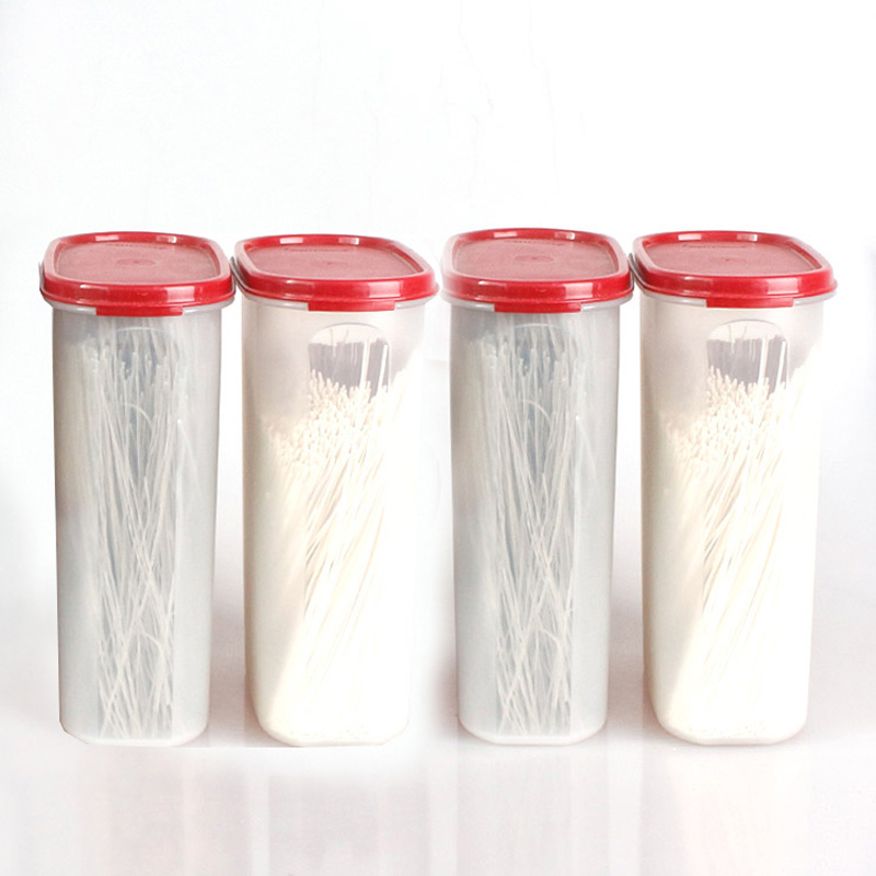 特百惠(tupperware)干货保鲜盒 mm储藏密封储物盒 2.3l椭圆四件套