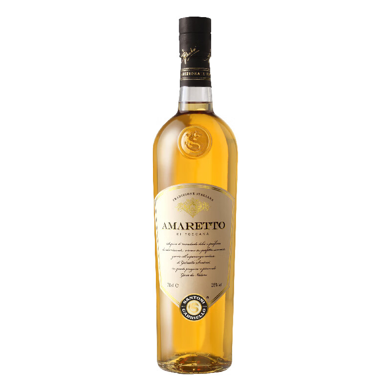 杏仁味配制酒茴香味预调利口酒意大利原瓶进口带有典型苦杏仁风味