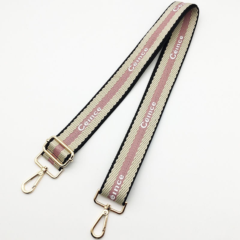 8cm宽度字母肩带 包包配件肩带 单买加宽包带 斜挎包可调节包 粉白