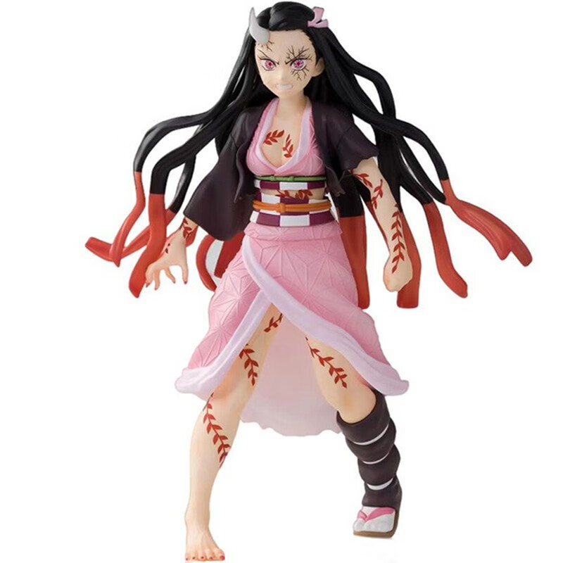 sega 鬼灭之刃柱合会议 手办模型玩具 16cm 灶门祢豆子鬼化