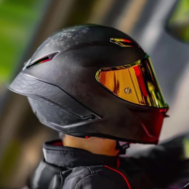 agv头盔pista rr意大利进口摩托车碳纤维全盔gp赛道限量版冰蓝蝴蝶结