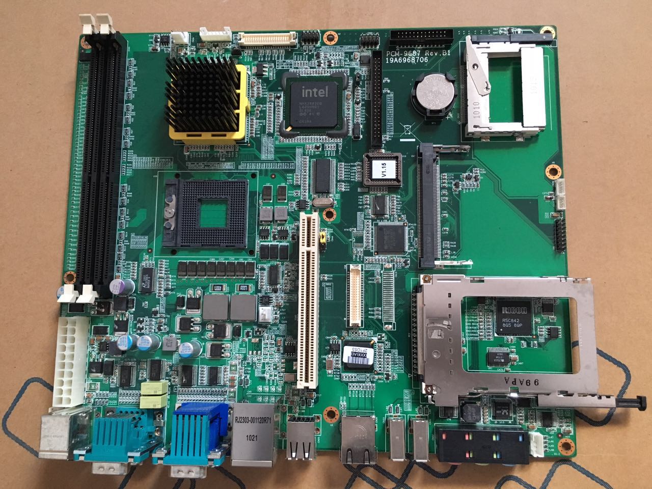 ppc-155t工控机主板 pcm-9687rev.b1 现货
