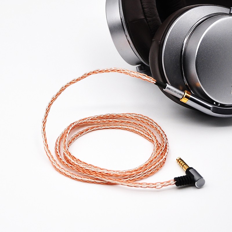 Earmax 4.4平衡线 MUC-B20S 1000XM5 MSR7 M50XBT Mda-mv1 升级 耳机线 金宝 MDR 4.4mm