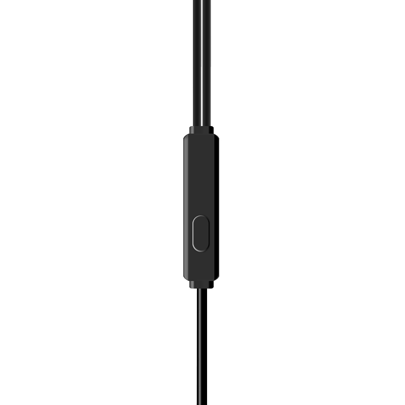 纽曼（Newmine）NM-LK06 全兼容线控音乐手机耳机 黑色
