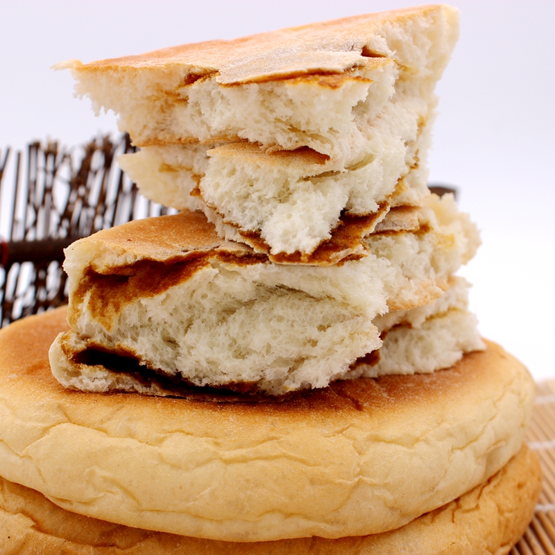 虎钢馋东北大饼 老式手工发面饼大饼子特产小吃零食软大饼十个 白糖馅