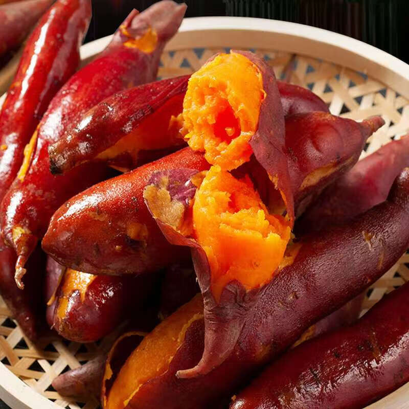 新疆天山香薯 蜜薯红薯地瓜山芋 新鲜蔬菜  精选 5斤礼盒装