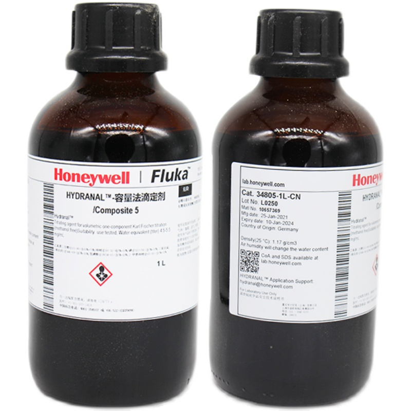 fluka 卡尔费休试剂  1l容量法单组份滴定剂 5mg 水/ml 34805-0.5l