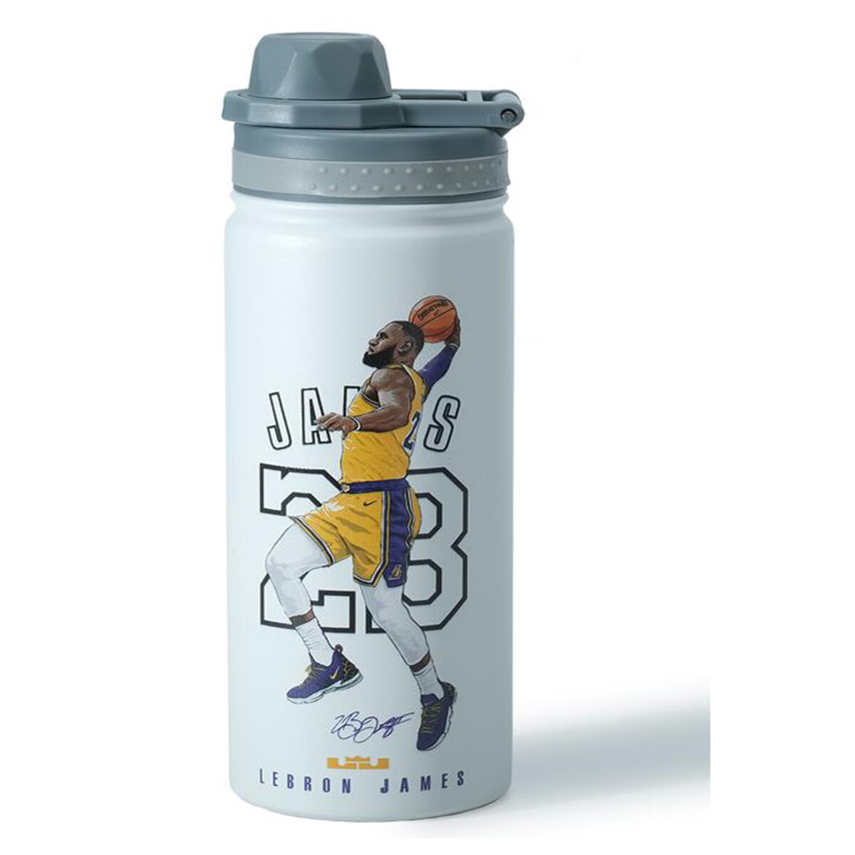 极演篮球运动水杯周边联名字母哥男款nba纪念生日礼物 上篮 316材质