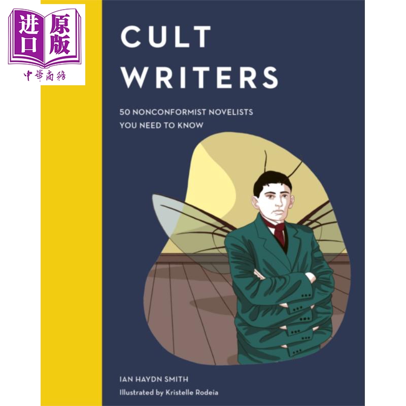 另类作家 你要了解的50位非主流小说家 英文原版 cult writers 50 non