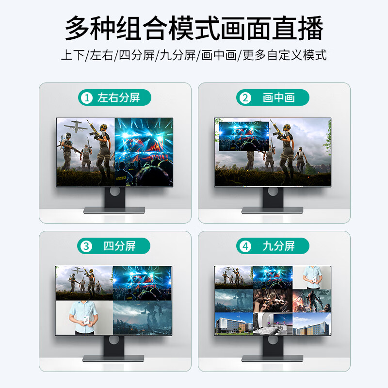迈拓维矩HDMI高清编码系统H.265编码器 高清4K 网络多平台直播推流器视频采集录制 MT-DMC02
