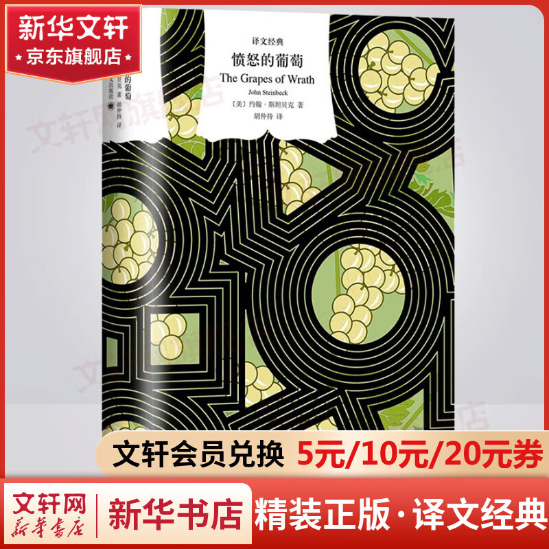 愤怒的葡萄 精装版 译文经典 胡仲持译本 影响世界的一百本书之一高性价比高么？