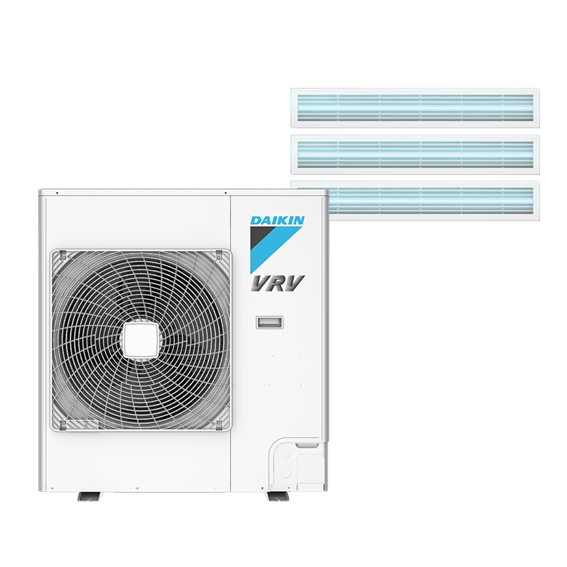 DAIKIN 大金 中央空调一拖四一拖三 家用住宅用VRV-B系列 多联机变频一级能效 两室一厅  舒适标准型