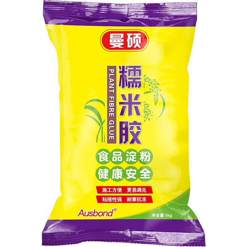 奥斯邦（Ausbond）糯米胶壁纸胶贴墙纸胶水修补墙布胶粘壁布脱落开裂翘边修复胶粉怎么看?