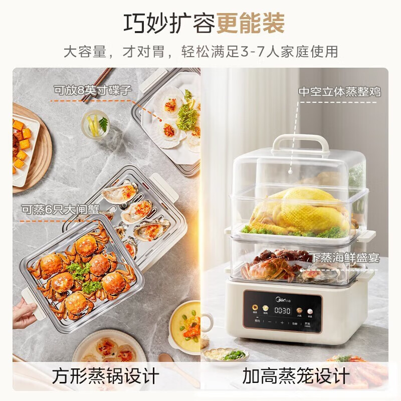 ���ģ�Midea�������� ����������һ��๦�ܹ����� ���ô�����16L������ͷ������������������ ������ԤԼ ��Ч���¡�ZG2522J53E 16L