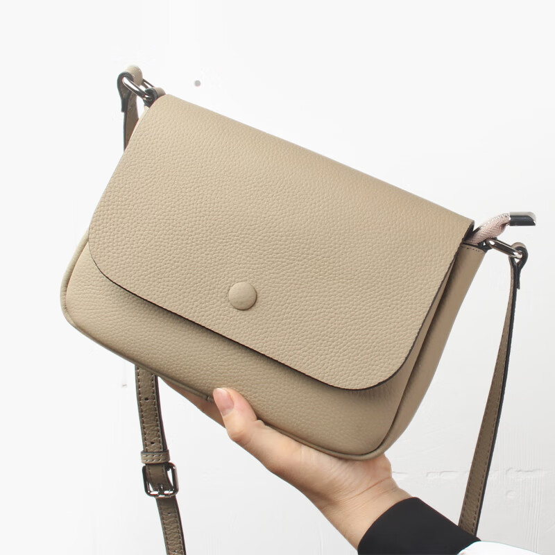 andseeyou日系简约斜挂包女2024新款时尚真皮小包高级感头层牛皮单肩