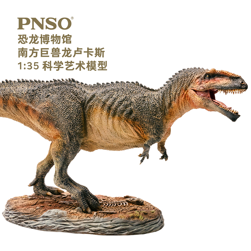 2022新款万茏堂南方巨兽龙pnso南方巨兽龙卢卡斯恐龙博物馆1比 术模型
