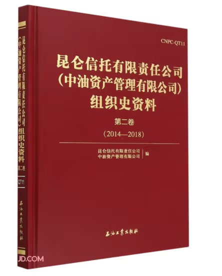 昆仑信托有限责任公司(中油资产管理有限公司)组织史资料.第二卷.