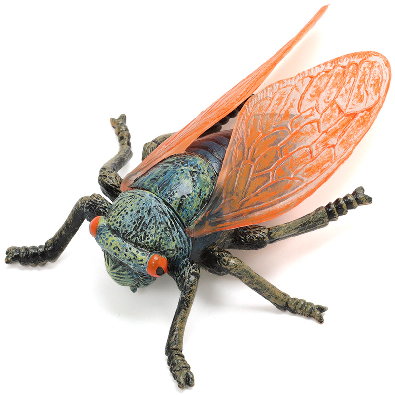 mechile仿真昆虫模型动物玩具蜜蜂蝴蝶蜻蜓儿童认知蝎子开学第一课